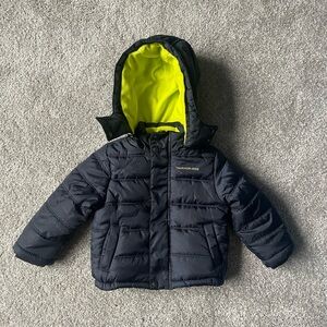 Calvin Klein Jeans Toddler Fleece lined Jacket. Size 2T